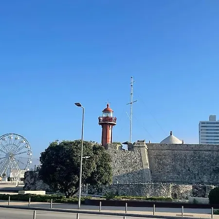 Patio Da Foz - Tres Accueillant Centre-ville شقة فيغيورا دا فوز